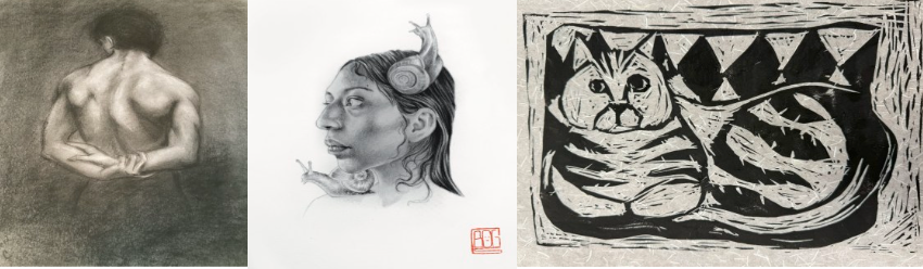 Three drawing winners