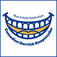 Comedian Derrick Knopsnyder logo