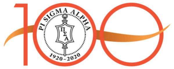 Pi Sigma Alpha 100th anniversary logo