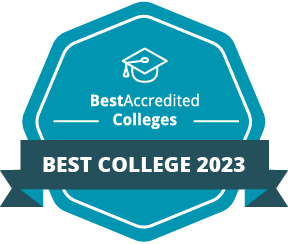 Best College 2023 logo