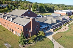 Aerial view of Chambers Hall